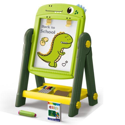 kétoldalas mágneses kréta számláló kreatív tábla dinoszaurusz