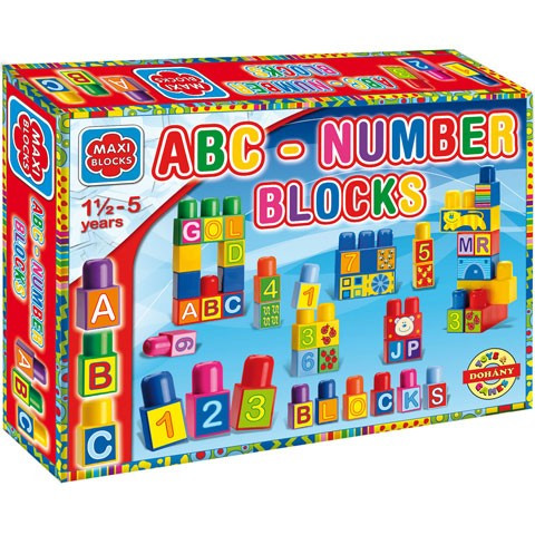 Maxi Blocks Abc Építőkockák