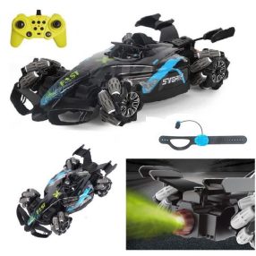  Füstölő Versenyautó Távirányítóval, Kézi Vezérlővel
