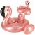 Úszógyűrű, pontongyűrű gyerekeknek üléssel, strandgyűrű, flamingó, max 20 kg, 1-3 év, 60 cm
