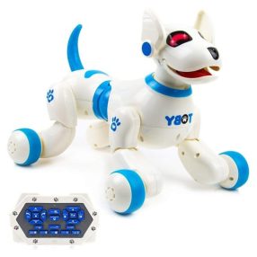   Beszélő, Játszó, Táncoló, Éneklő Távirányítós Robot Kutya – Távirányítóval Vezérelhető, Kék 