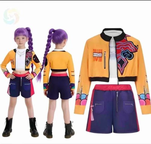 Rummi Jelmez Kpop K-pop Démon Hunters Jelmez L 120-130 Méret paróka nélkül