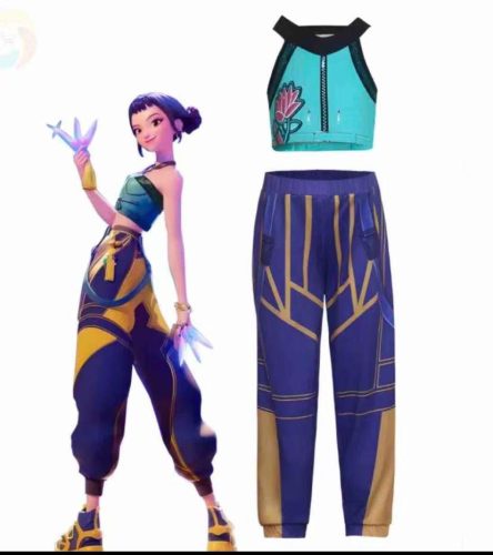 Zoey Jelmez Kpop K-pop Démon Hunters Jelmez M 110-120 Méret paróka nélkül