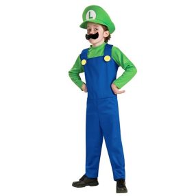   Super Mario Jelmez Farsangi Jelmez Gyerekeknek M Mérető 110-120cm