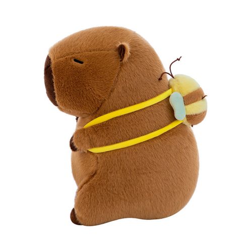 Capybara plüss levehető teknős hátizsákkal 45cm