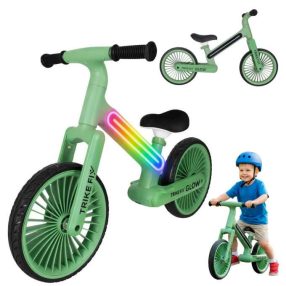 Trike Fix Glow terepkerékpár LED zöld fotobicikli