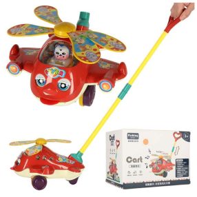 Toló Egy Bot Sík Helikopter Hanggal
