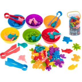   Tengeri Állatok Montessori Matematikai Számolni Oktatási Játék 36el