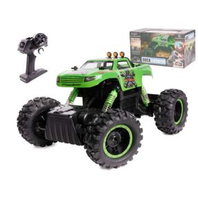   Távirányítós Autó Rc Nqd Rock Crawler King 1:12 Usb Zöld