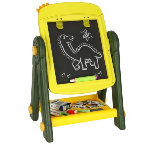 kétoldalas mágneses kréta számláló kreatív tábla dinoszaurusz
