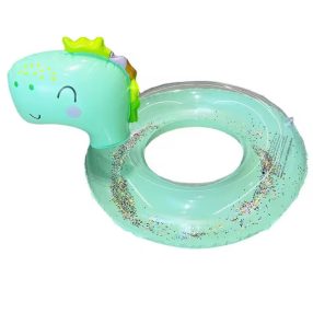  Felfújható bébi úszógumi, orrszarvú mintás, üléssel, 70cm